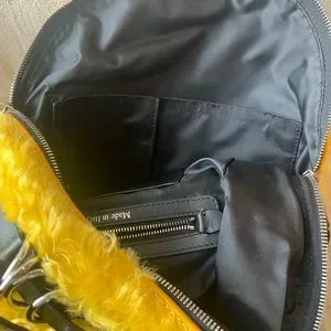 Moschino | Bags | Sold Moschino Yellow Mohair Blendfur  display picture 1